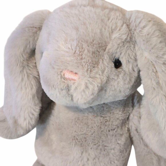 2018 Inter American Products Gray Bunny Rabbit Plush Stuffed Animal Toy 13" - Picture 2 of 6